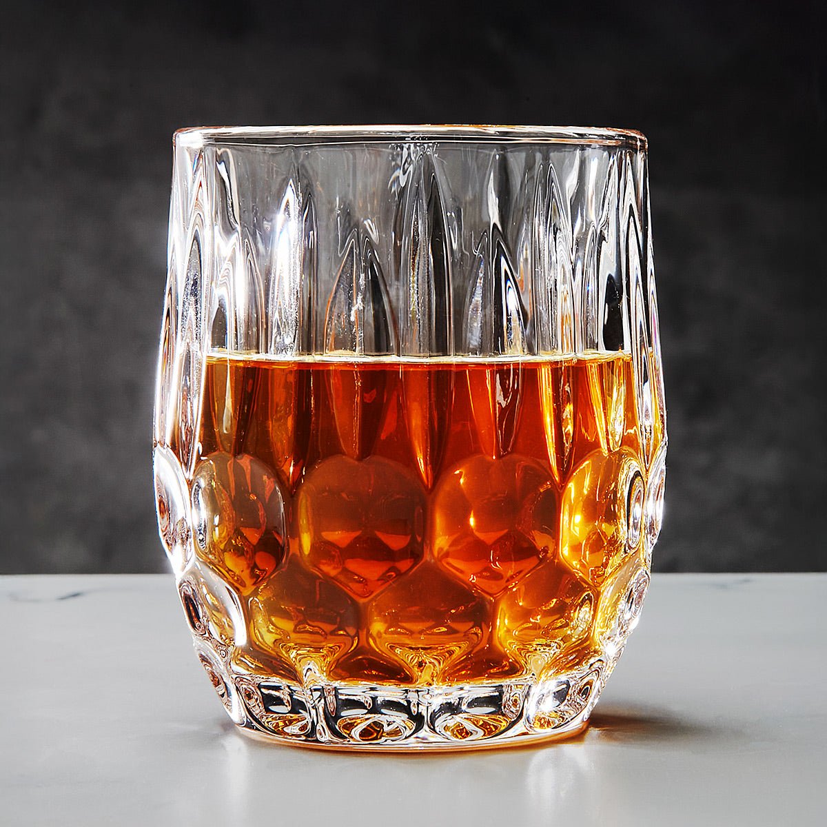 Roosevelt Whiskey Glasses Cut Crystal